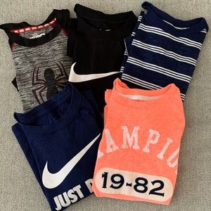 Pack of 5 boys tshirts (READ BELOW)